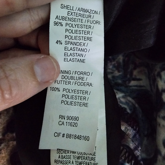 Kensie Peacock One Shoulder Belted Dress Women's Sz 6 - Picture 9 of 10